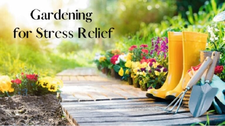 gardening for stress relief